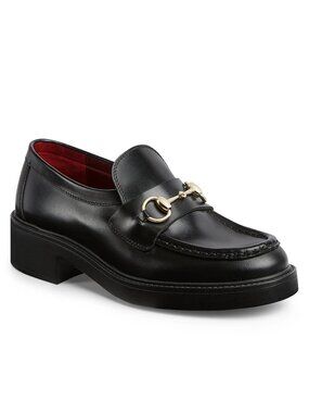 Gucci Loafers w Horsebit in Black, size 37.5